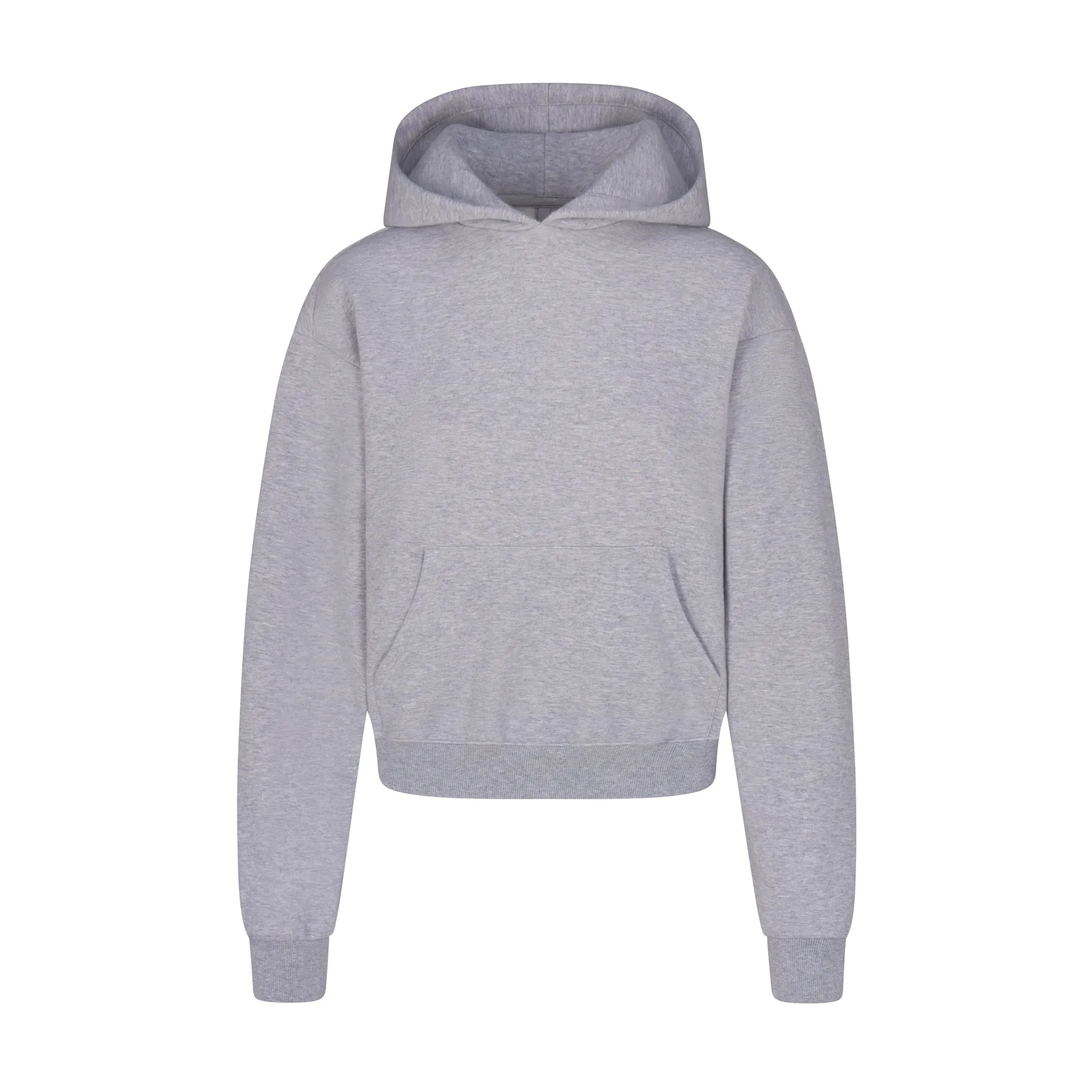 COTTON FLEECE CLASSIC HOODIE | HEATHER GREY sold by SKIMS