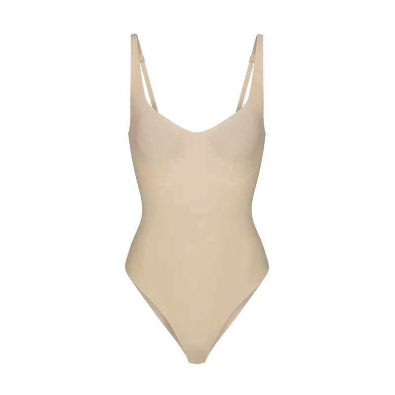 SKIMS FOUNDATIONS BRIEF BODYSUIT | SAND sold by SKIMS