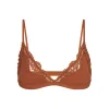 FITS EVERYBODY LACE TRIANGLE BRALETTE | BRONZE sold by SKIMS