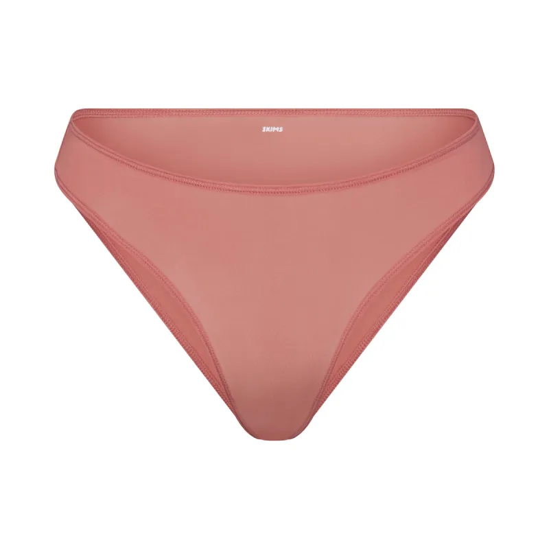 JELLY SHEER HIGH CUT BIKINI | TERRACOTTA sold by SKIMS