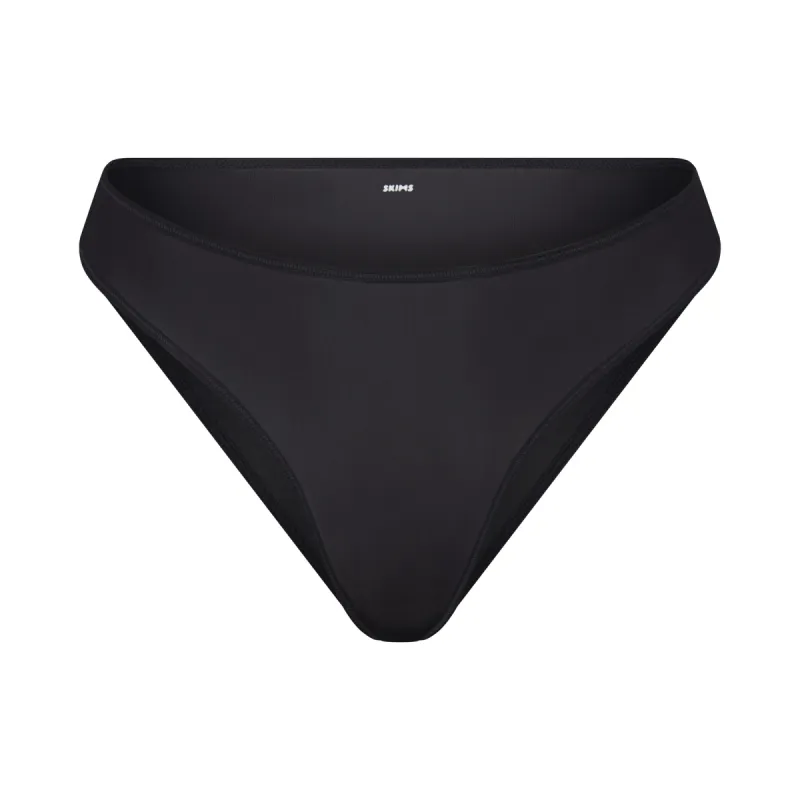 JELLY SHEER HIGH CUT BIKINI | ONYX sold by SKIMS