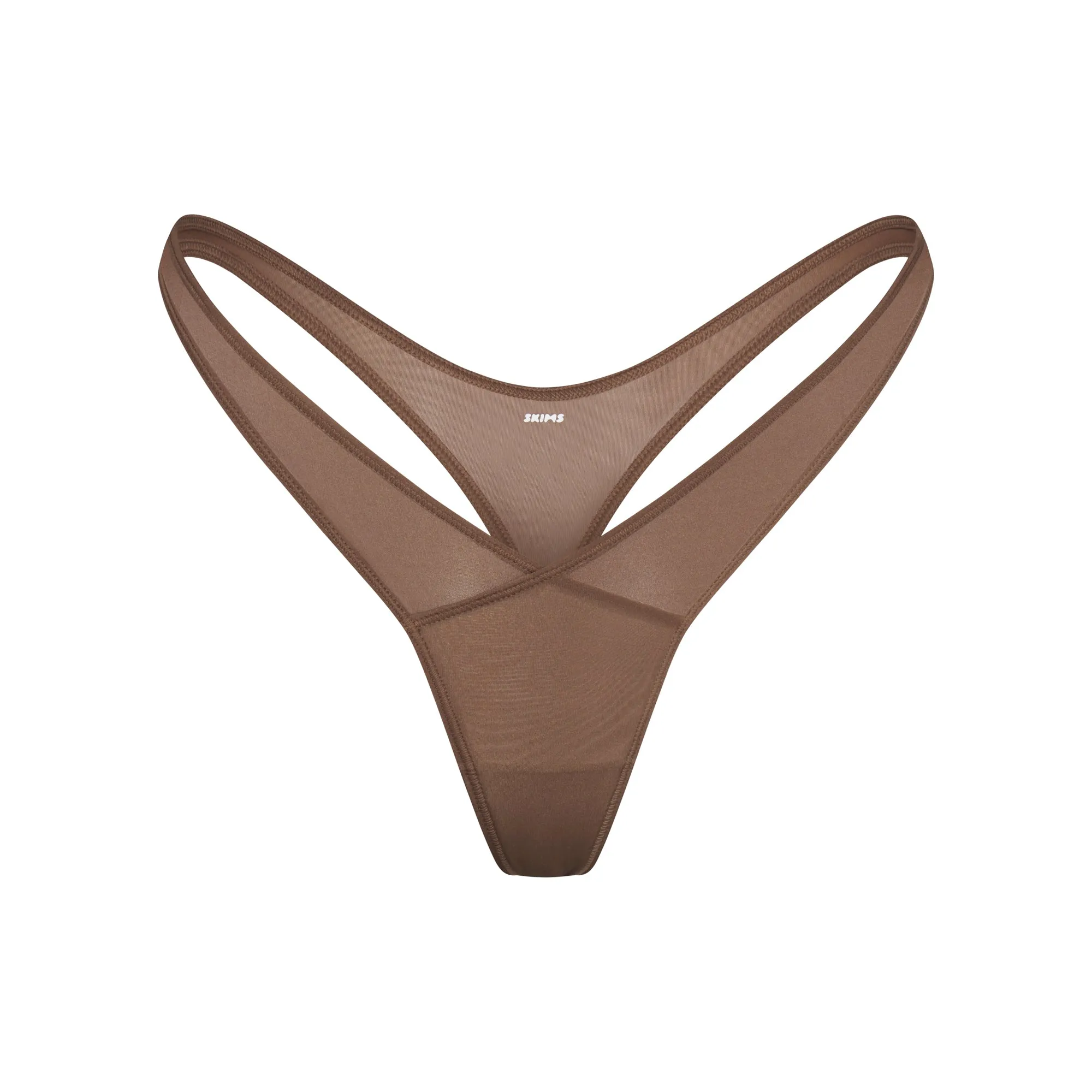 JELLY SHEER HIGH CUT THONG | OXIDE sold by SKIMS