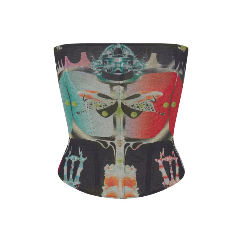 SUMMER MESH CORSET | ORCHID CABINET sold by SKIMS