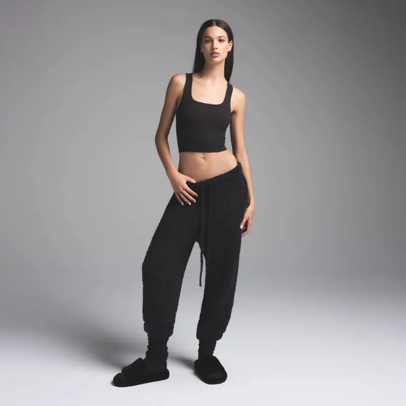 SKIMS Knit Unisex Jogger Pants | Black | 2XS/XS | Cozy sold by SKIMS
