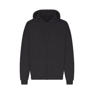 FLEECE LOUNGE MENS OVERSIZED ZIP UP HOODIE | WASHED ONYX sold by SKIMS