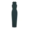 COTTON RIB SLEEVELESS LONG DRESS | SPRUCE MULTI sold by SKIMS