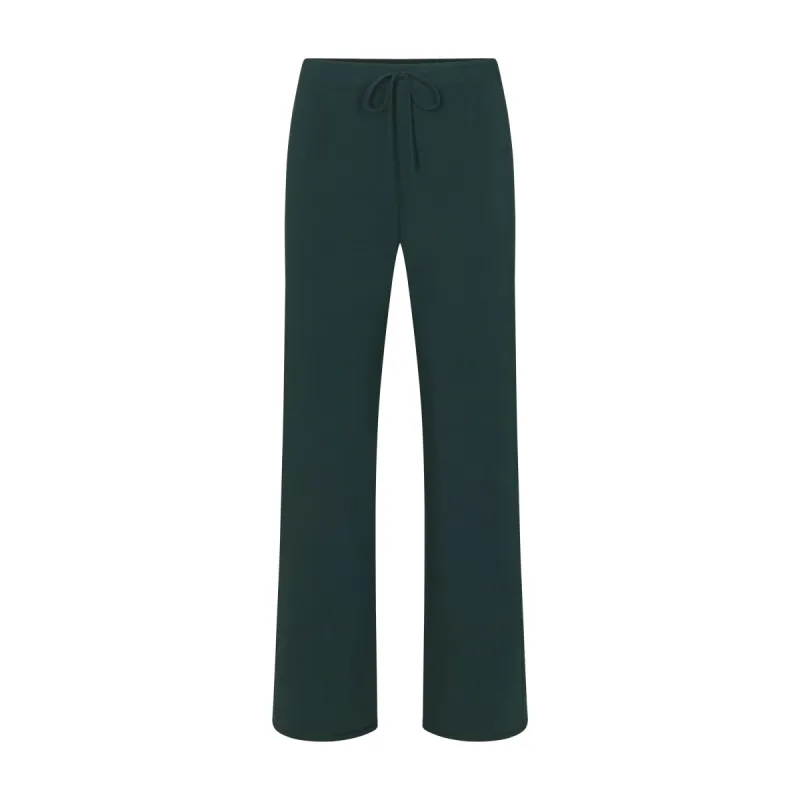 COTTON JERSEY STRAIGHT LEG PANT | SPRUCE sold by SKIMS