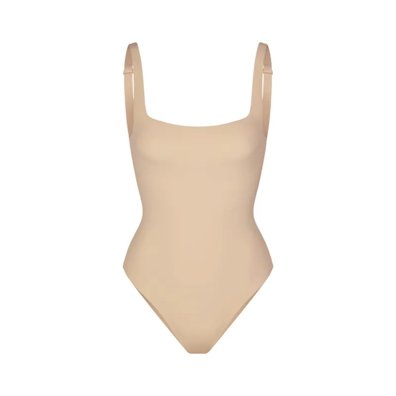 NAKED SCOOP BRIEF BODYSUIT | SAND sold by SKIMS