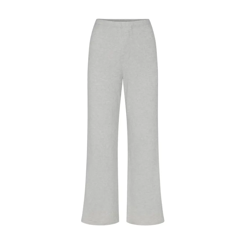 WAFFLE LOOSE PANT | LIGHT HEATHER GREY sold by SKIMS