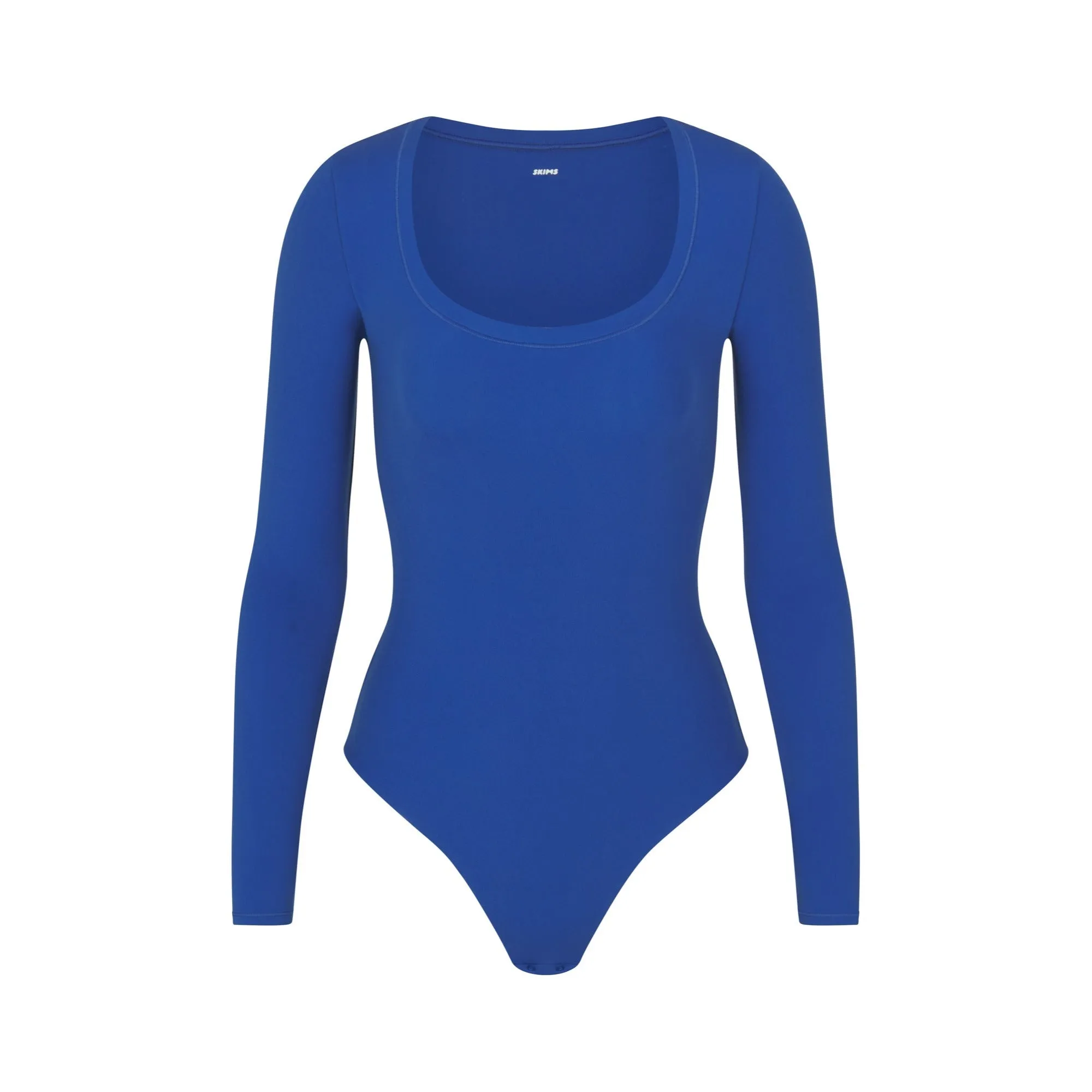 FITS EVERYBODY LONG SLEEVE SCOOP BODYSUIT | SAPPHIRE sold by SKIMS