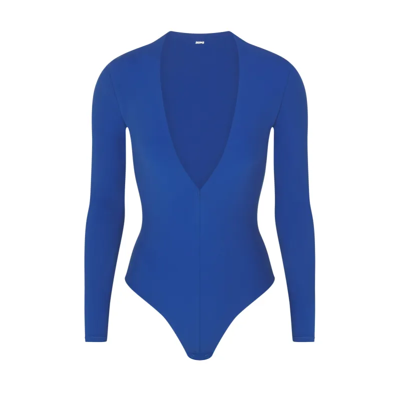 FITS EVERYBODY PLUNGE BODYSUIT | SAPPHIRE sold by SKIMS