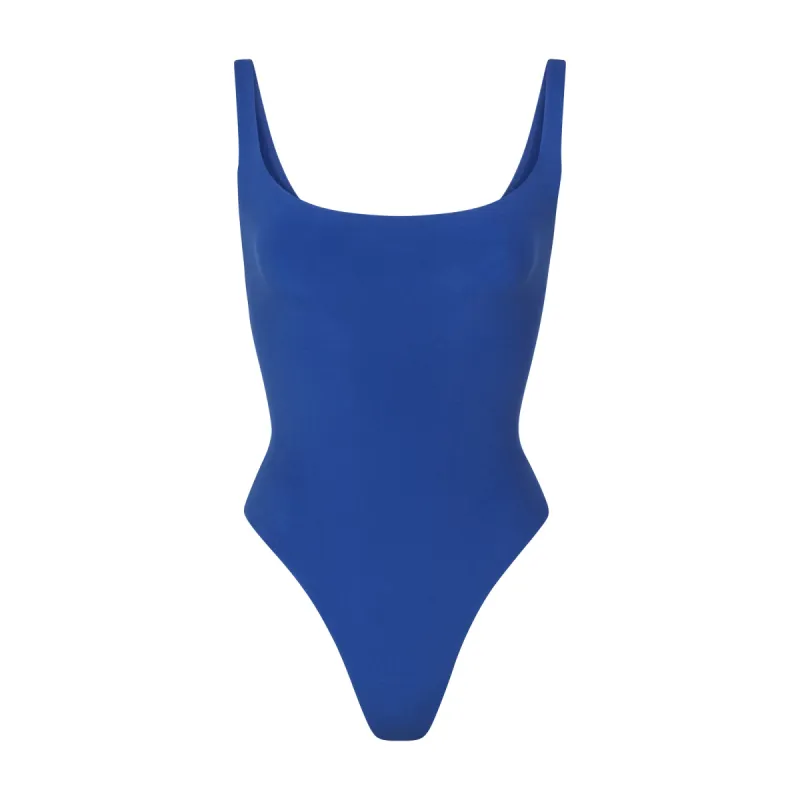 FITS EVERYBODY SQUARE NECK BODYSUIT | SAPPHIRE sold by SKIMS