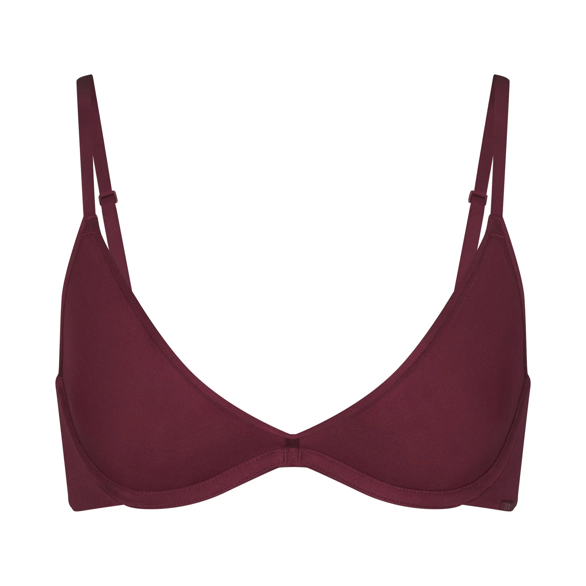 WEIGHTLESS SCOOP BRA | WINE sold by SKIMS