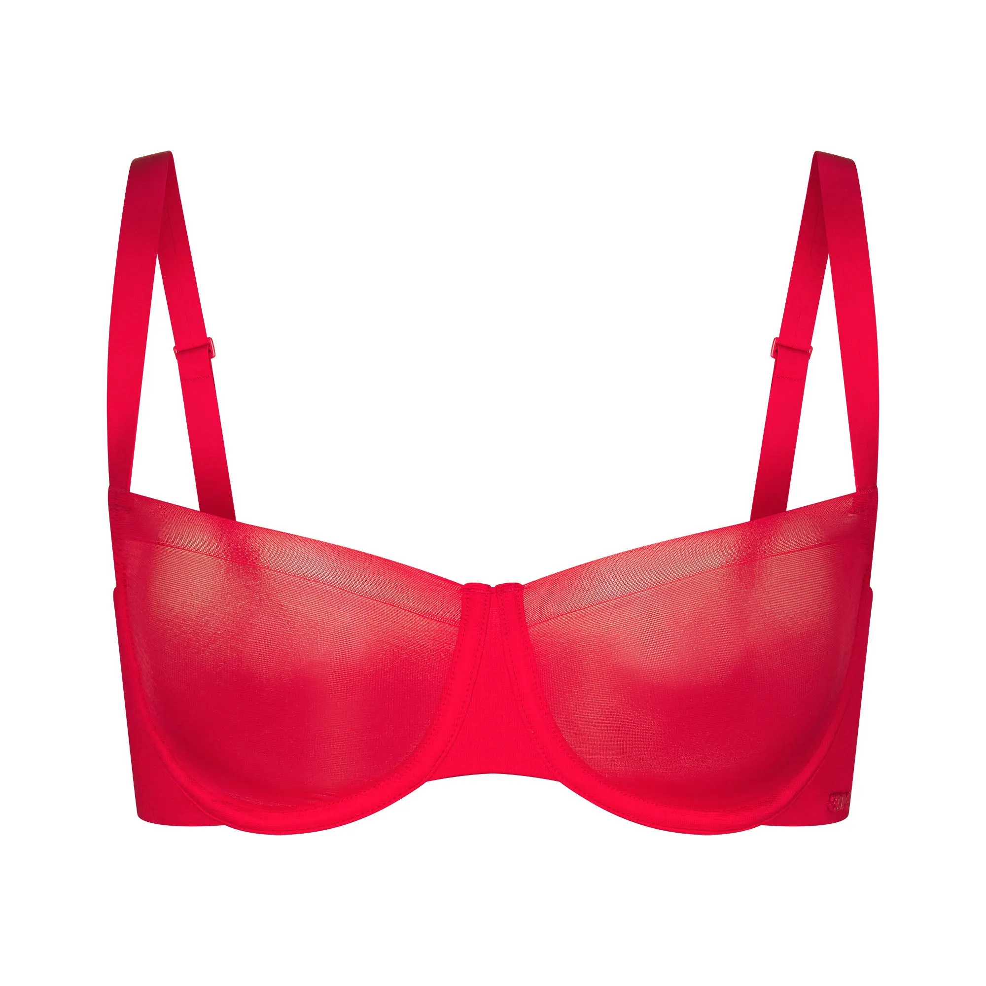 NO SHOW UNLINED BALCONETTE BRA | RED sold by SKIMS