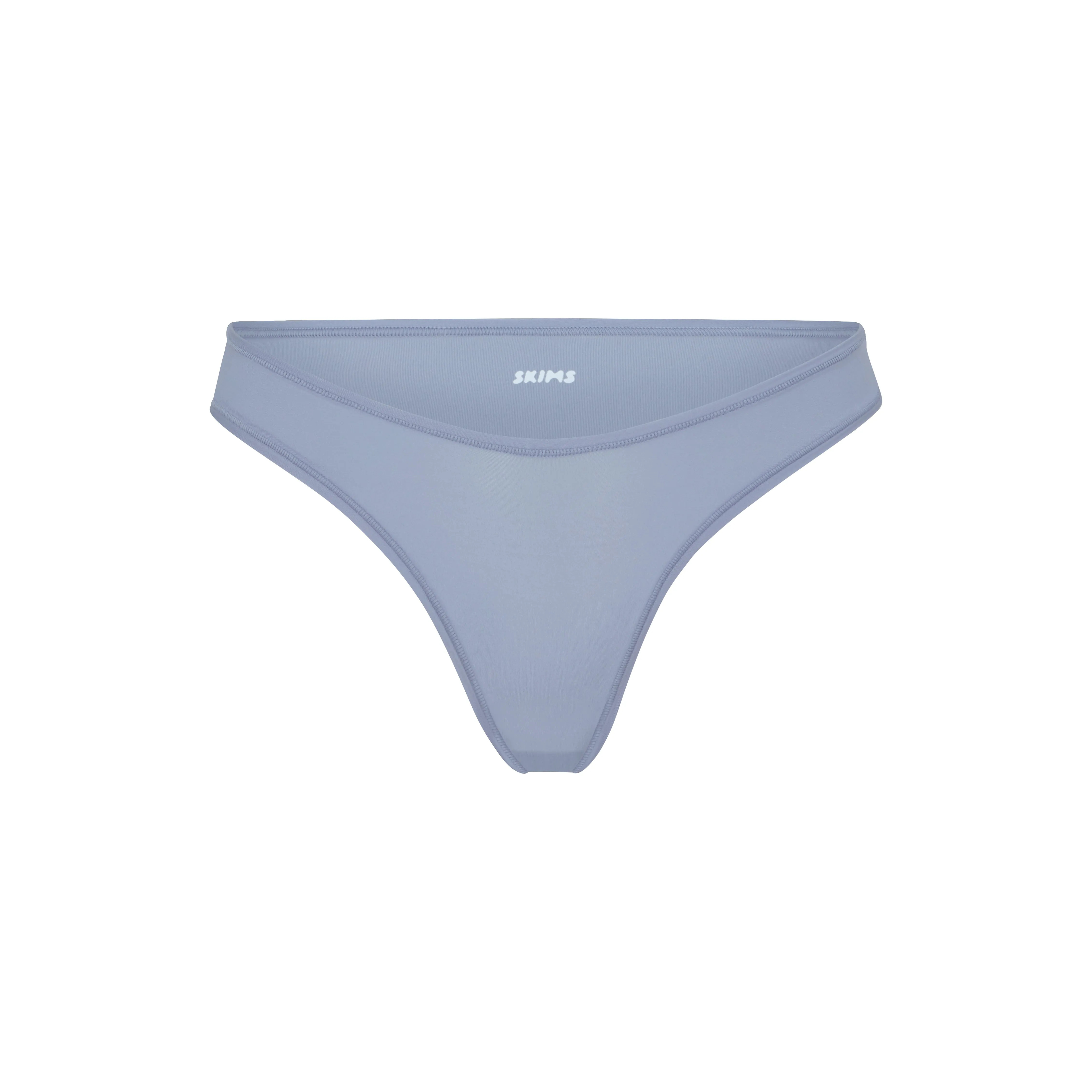 FITS EVERYBODY DIPPED FRONT THONG | SLATE sold by SKIMS