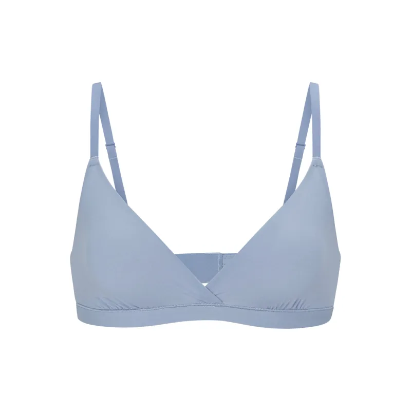 FITS EVERYBODY CROSSOVER BRALETTE | SLATE sold by SKIMS