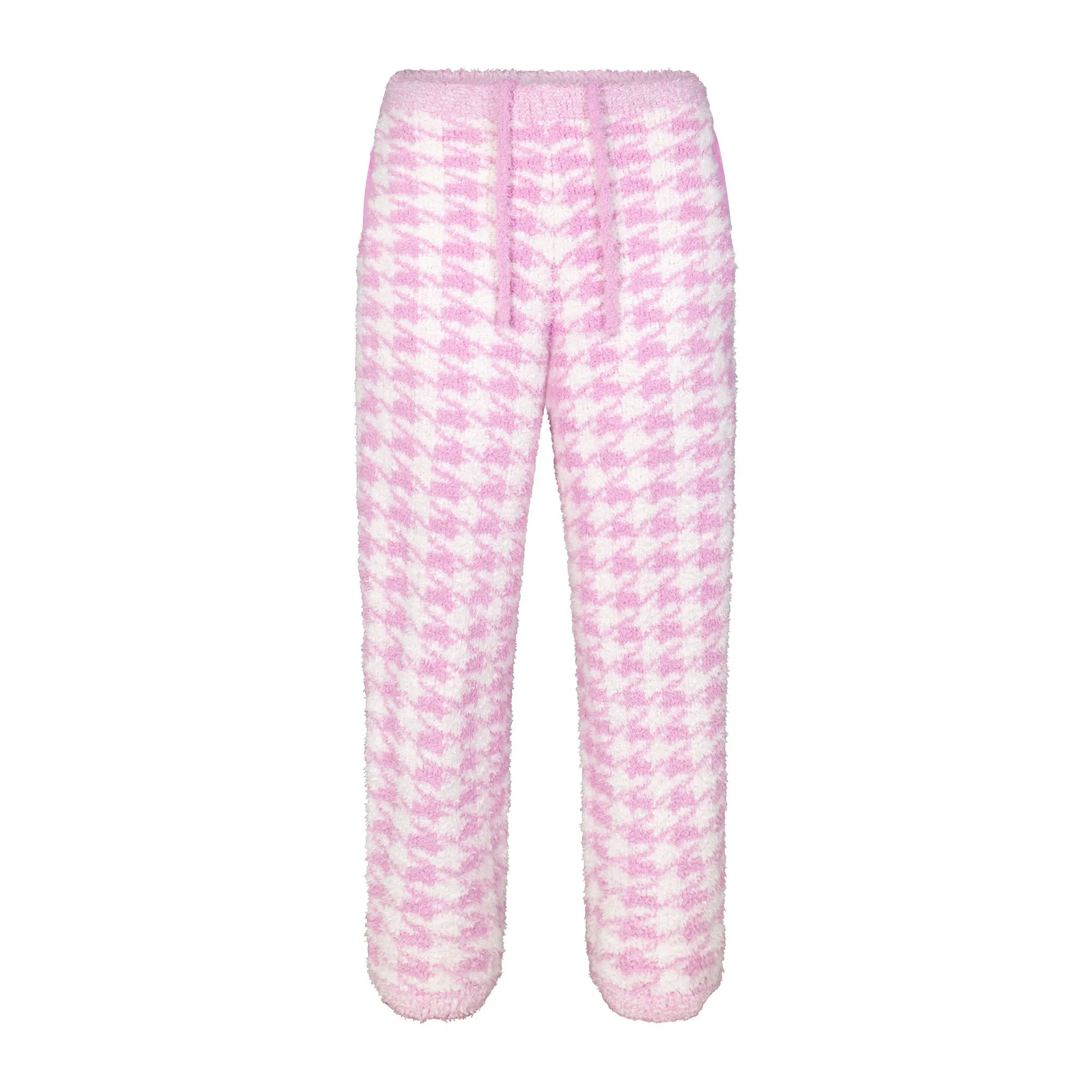 COZY KNIT UNISEX JOGGER | PETAL HOUNDSTOOTH sold by SKIMS