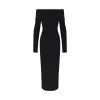 COZY KNIT OFF THE SHOULDER DRESS | ONYX sold by SKIMS