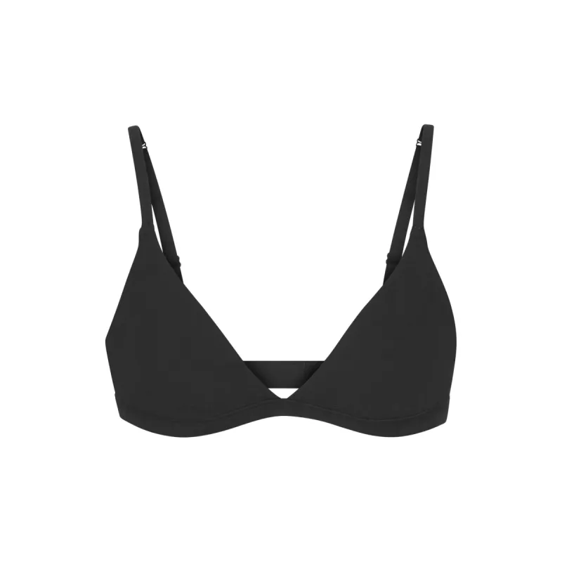 COTTON JERSEY TRIANGLE BRALETTE | SOOT sold by SKIMS