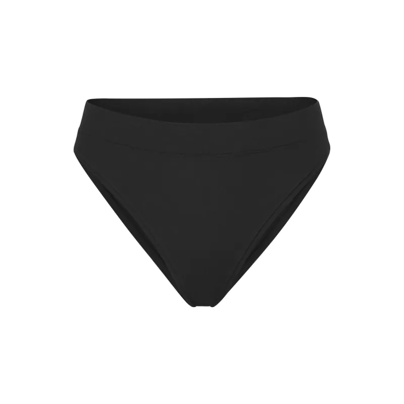 COTTON JERSEY CHEEKY TANGA | SOOT sold by SKIMS