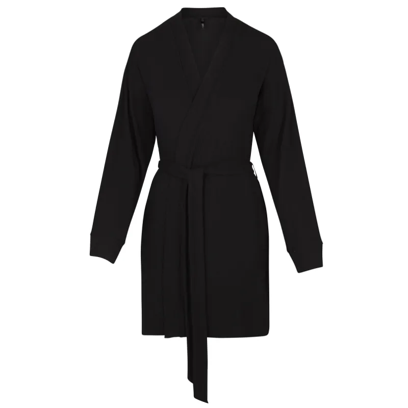 SOFT LOUNGE ROBE | ONYX sold by SKIMS
