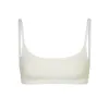 COTTON JERSEY SCOOP BRALETTE | BONE sold by SKIMS