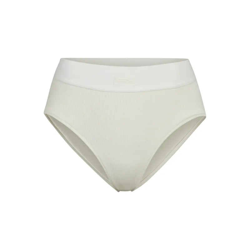 COTTON RIB BRIEF | BONE sold by SKIMS