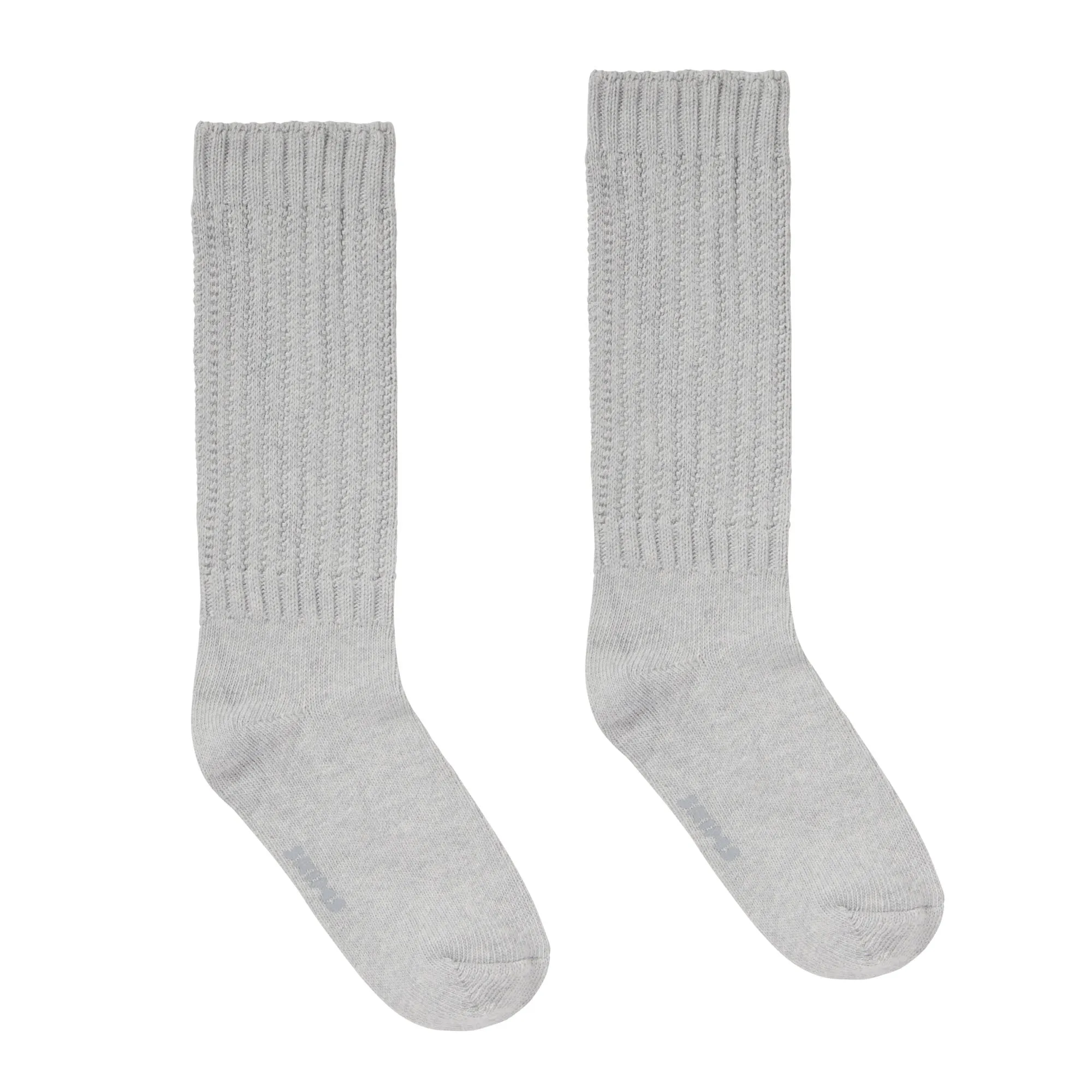 SLOUCH SOCK | LIGHT HEATHER GREY sold by SKIMS