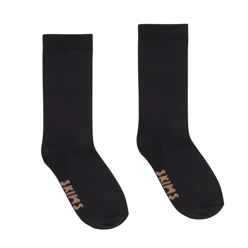 EVERYDAY CREW SOCK | ONYX sold by SKIMS