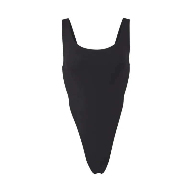 FITS EVERYBODY HIGH CUT BODYSUIT | ONYX sold by SKIMS