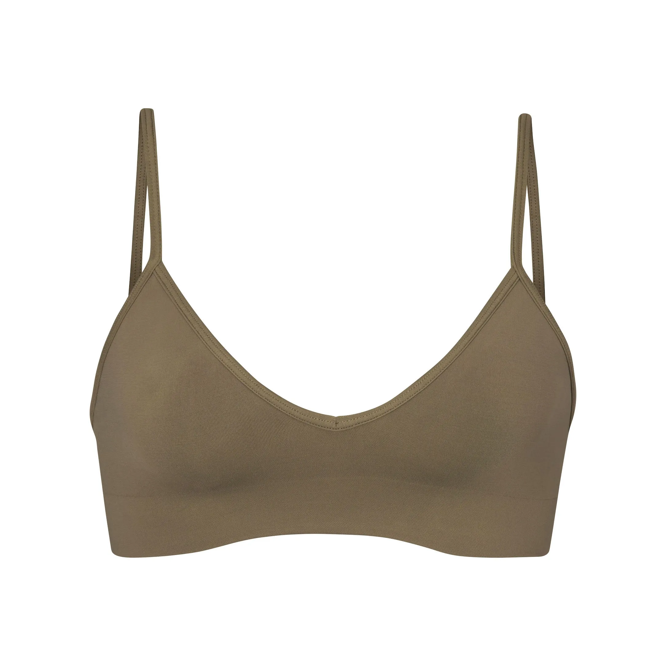 SOFT SMOOTHING SEAMLESS BRALETTE | ARMY GREEN sold by SKIMS