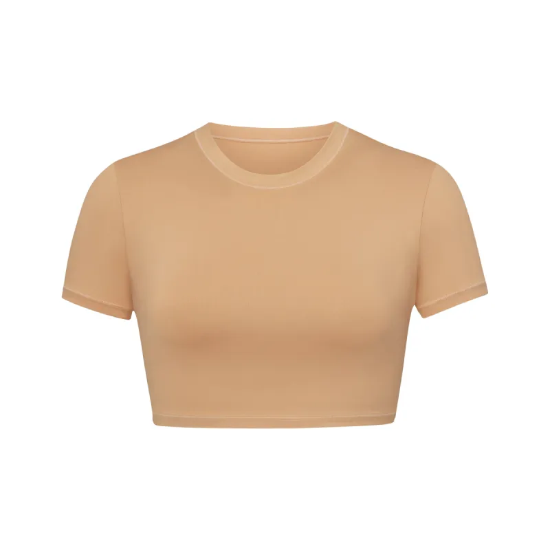 SIGNATURE SWIM T-SHIRT | OCHRE sold by SKIMS