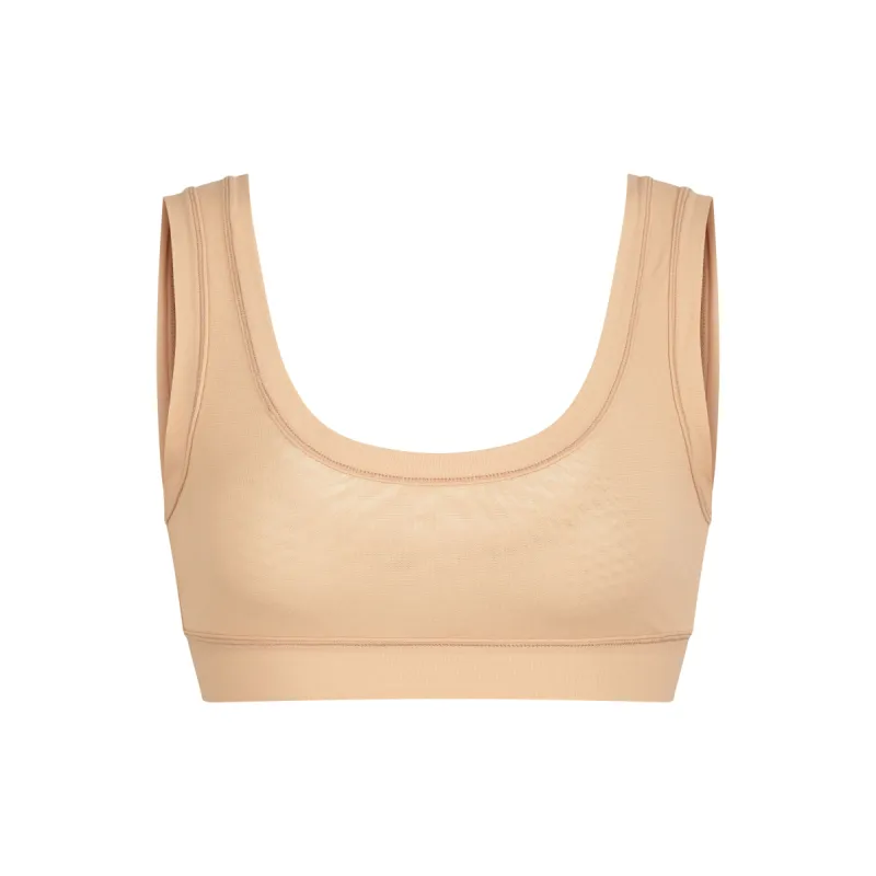 SUMMER MESH SCOOP BRALETTE | CLAY sold by SKIMS