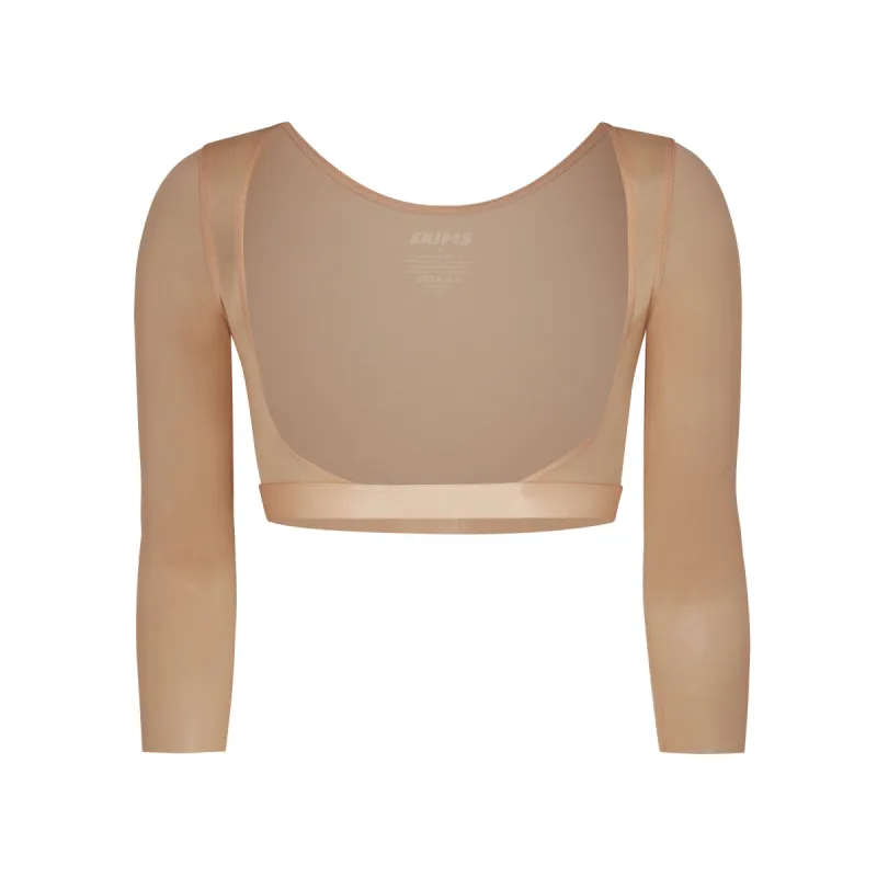 SIMPLY BARE OPEN BUST ARM SHAPER | CLAY sold by SKIMS