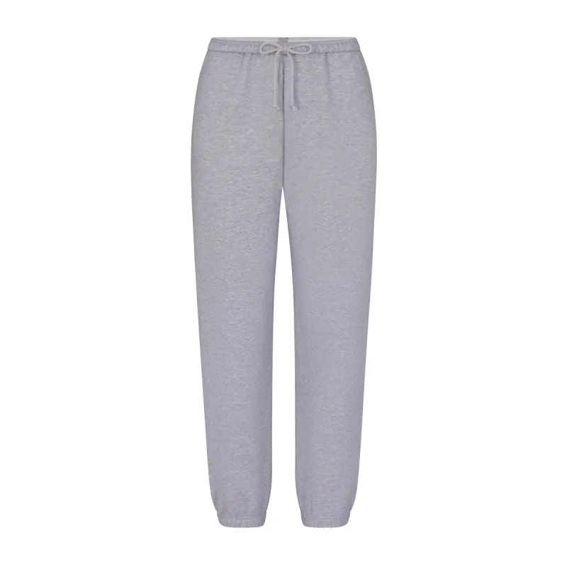 COTTON FLEECE JOGGER | HEATHER GREY sold by SKIMS