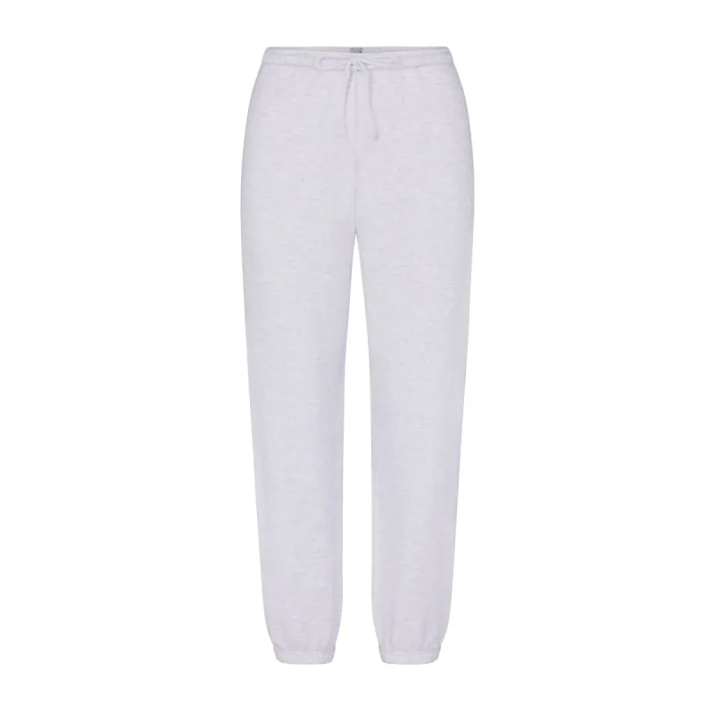 COTTON FLEECE JOGGER | LIGHT HEATHER GREY sold by SKIMS