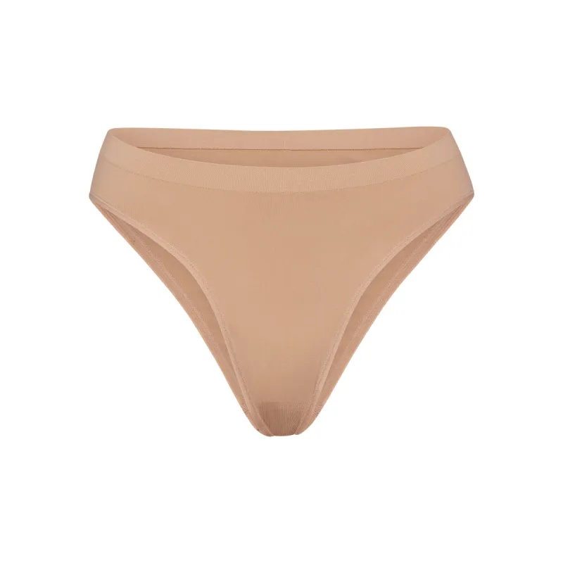 SOFT SMOOTHING SEAMLESS BRIEF | OCHRE sold by SKIMS