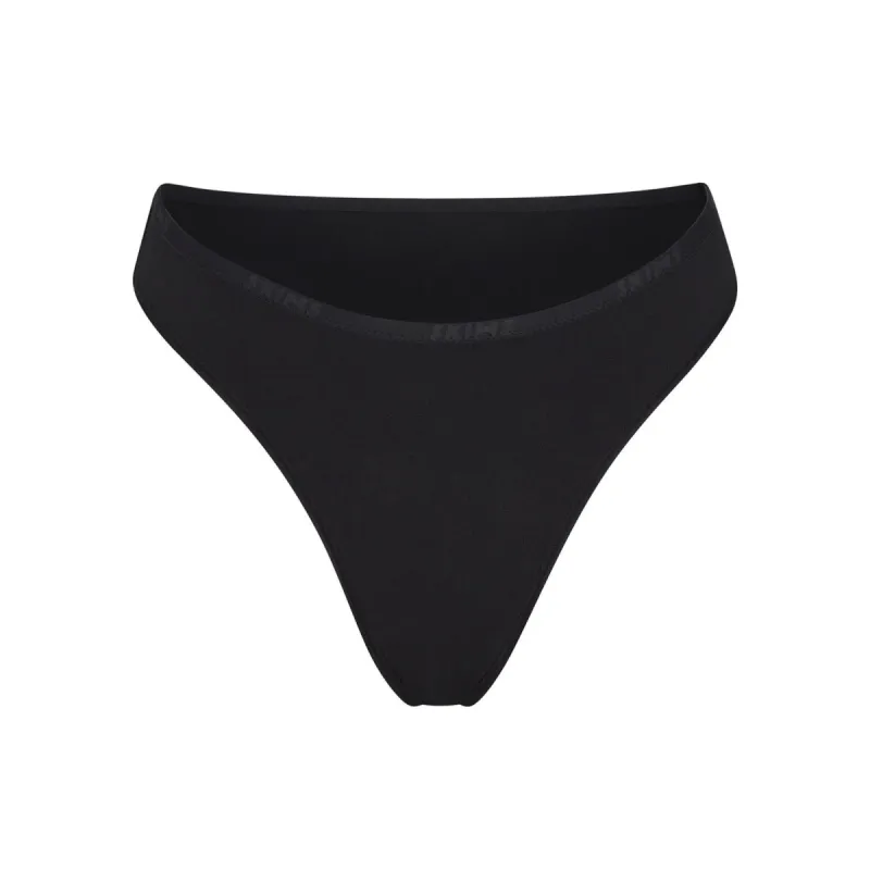 COTTON LOGO HIGH LEG BIKINI | SOOT sold by SKIMS