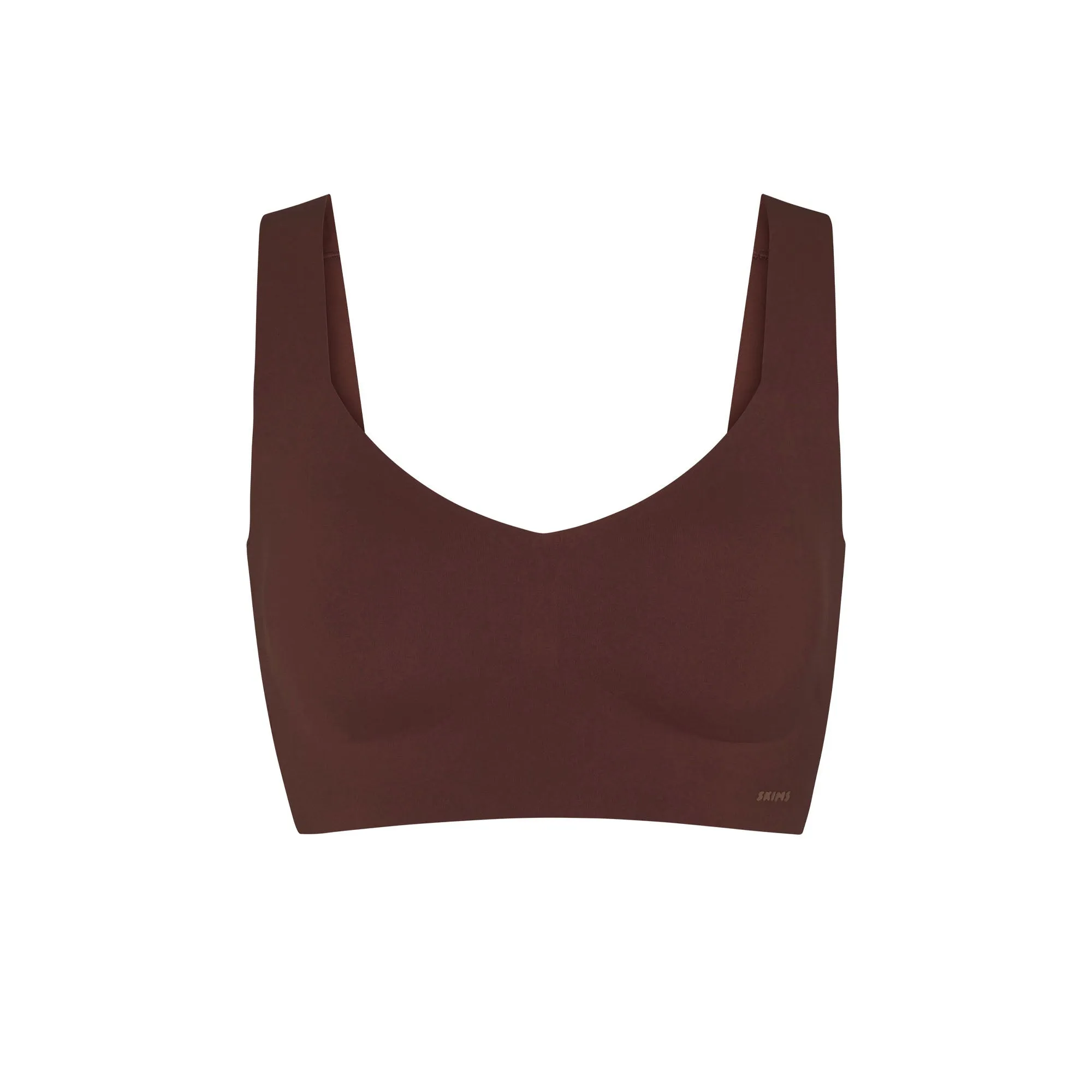 NAKED PLUNGE LONGLINE BRALETTE | COCOA sold by SKIMS
