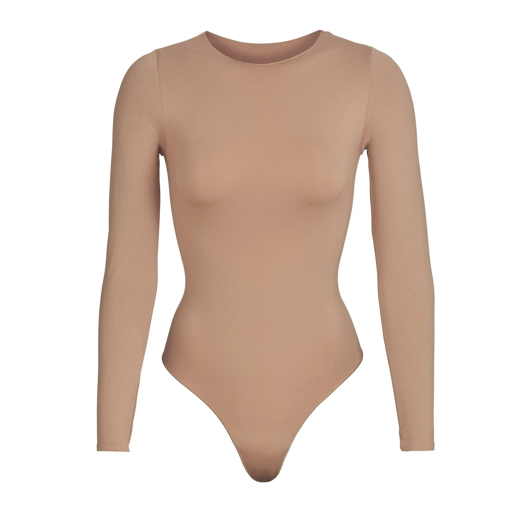 ESSENTIAL CREW NECK LONG SLEEVE BODYSUIT | SIENNA sold by SKIMS