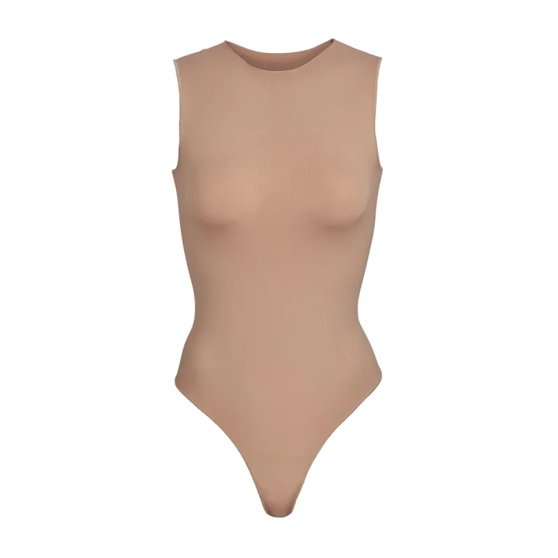 ESSENTIAL CREW NECK SLEEVELESS BODYSUIT | SIENNA sold by SKIMS