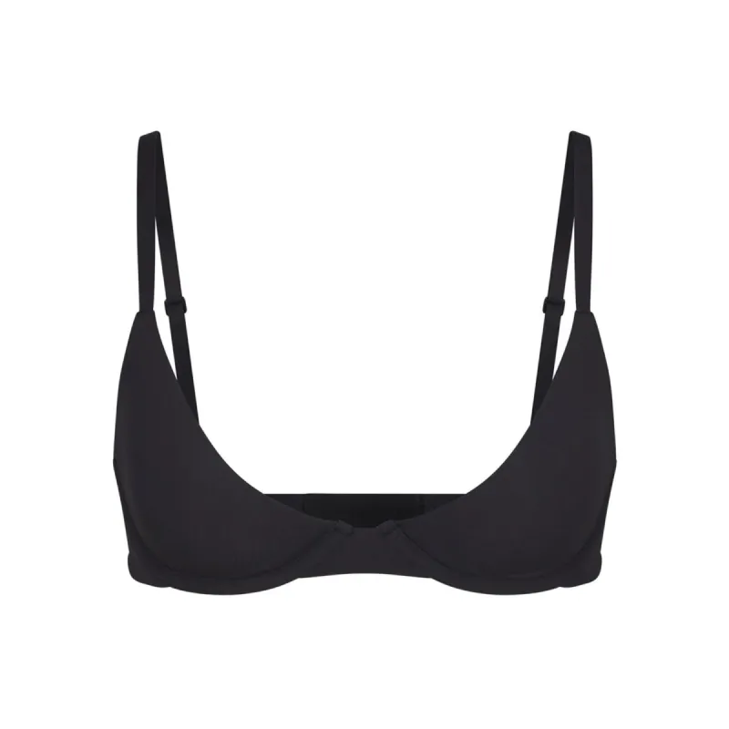 FITS EVERYBODY PLUNGE BRA | ONYX sold by SKIMS