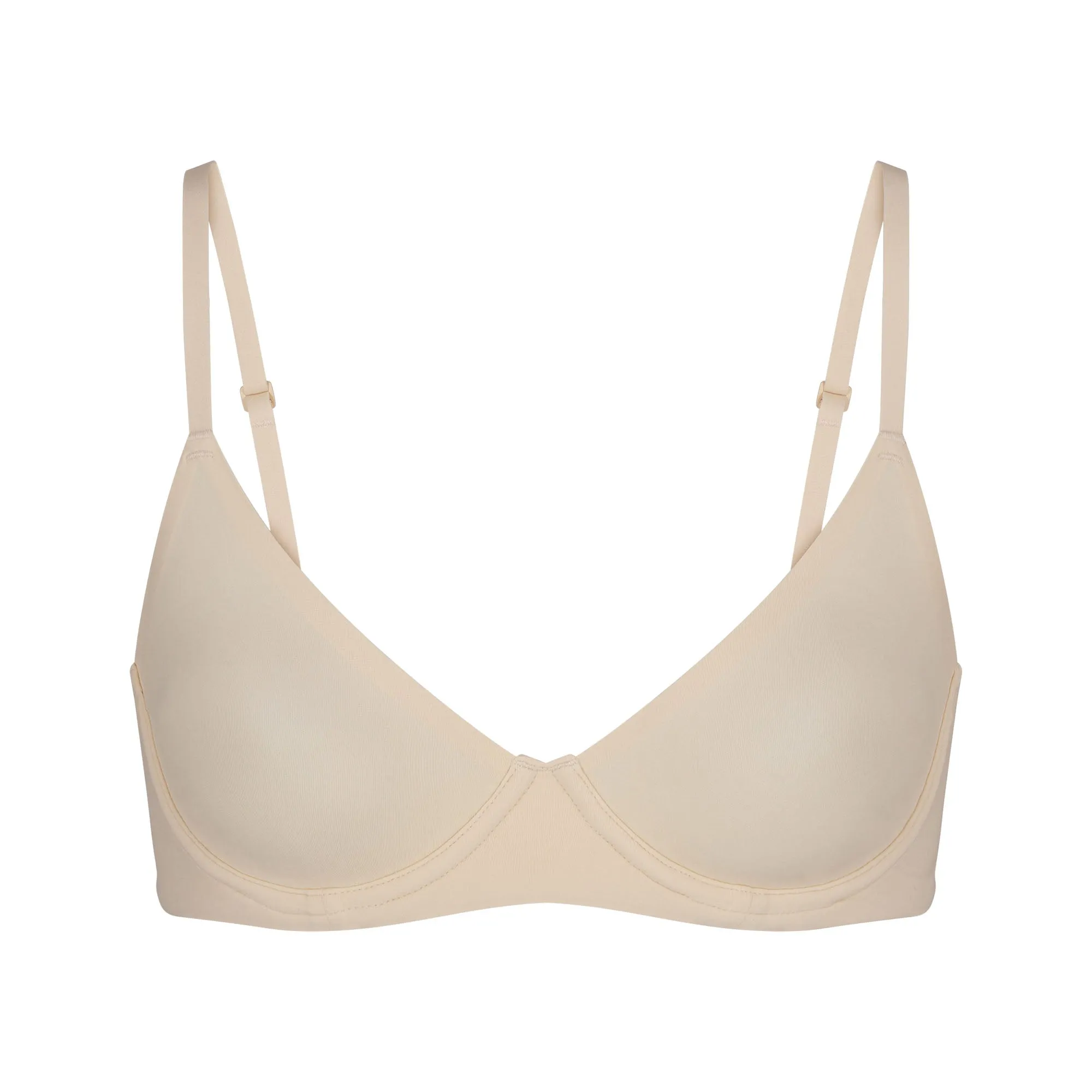 FITS EVERYBODY UNLINED DEMI BRA | SAND sold by SKIMS