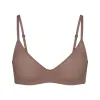 FITS EVERYBODY UNLINED DEMI BRA | UMBER sold by SKIMS