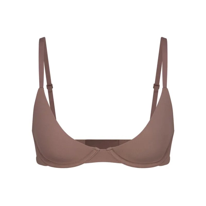 FITS EVERYBODY PLUNGE BRA | UMBER sold by SKIMS