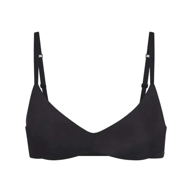 WIRELESS FORM PUSH-UP PLUNGE BRA | ONYX sold by SKIMS