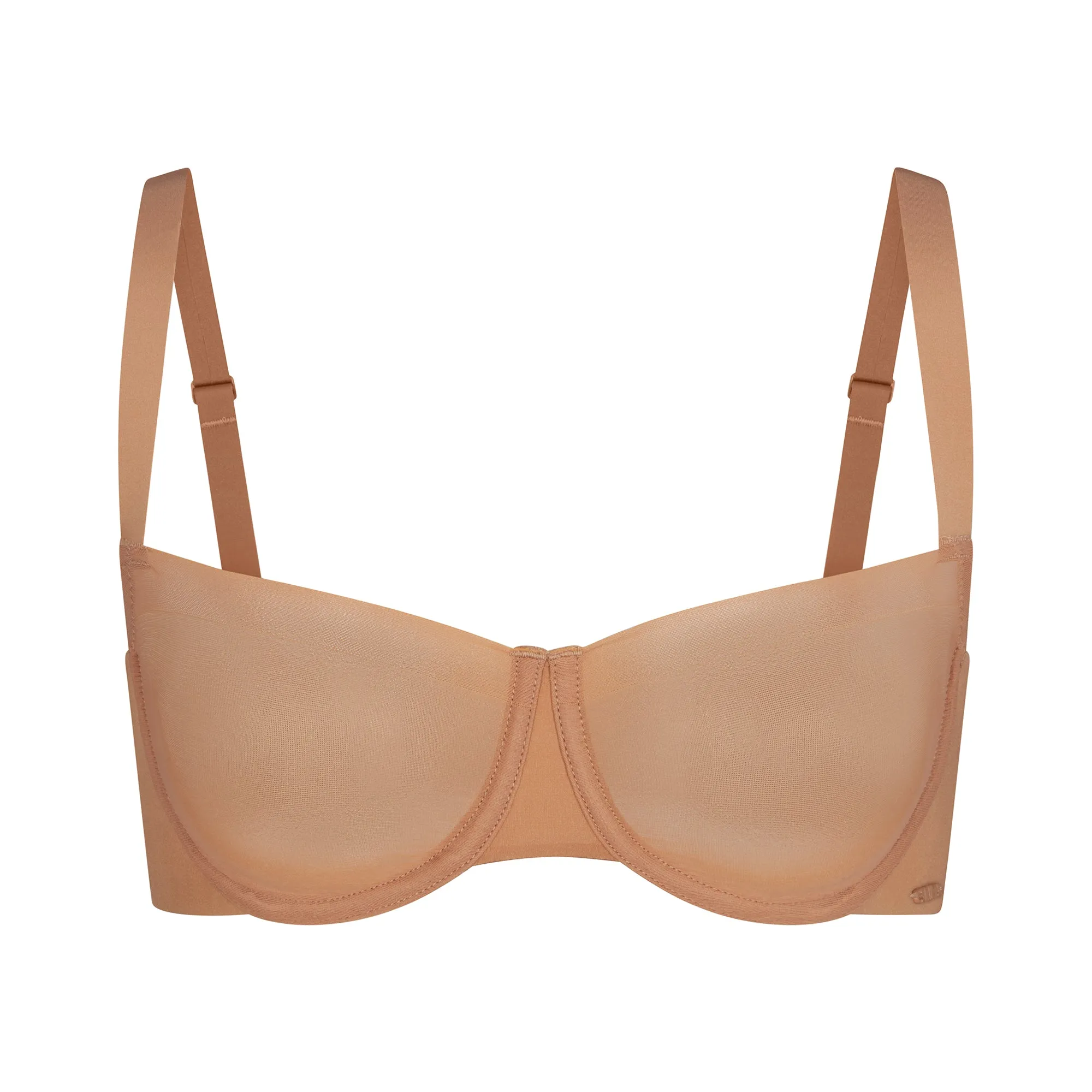 NO SHOW UNLINED BALCONETTE BRA | OCHRE sold by SKIMS