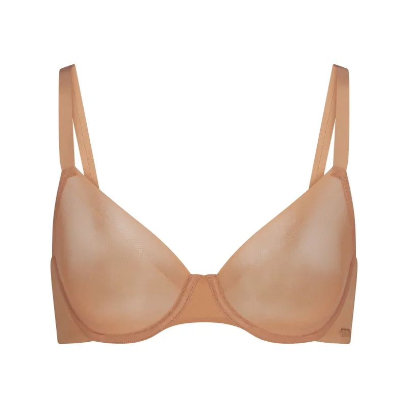 NO SHOW UNLINED DEMI BRA | OCHRE sold by SKIMS