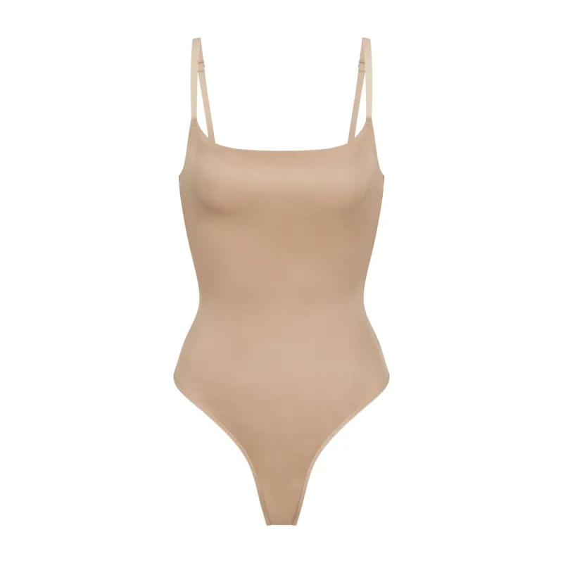 SIMPLY BARE SCOOP BODYSUIT | CLAY made by SKIMS