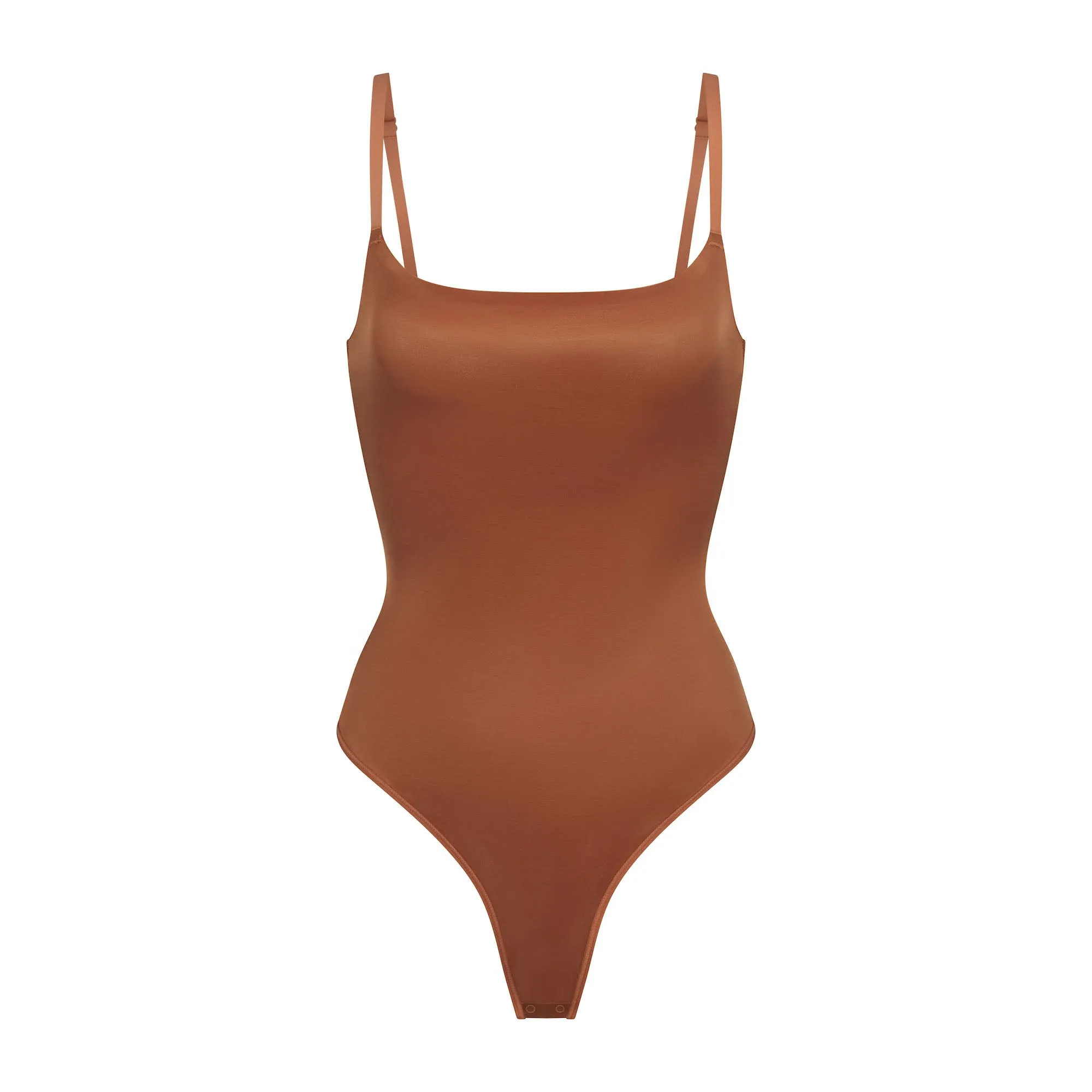SIMPLY BARE SCOOP BODYSUIT | BRONZE sold by SKIMS